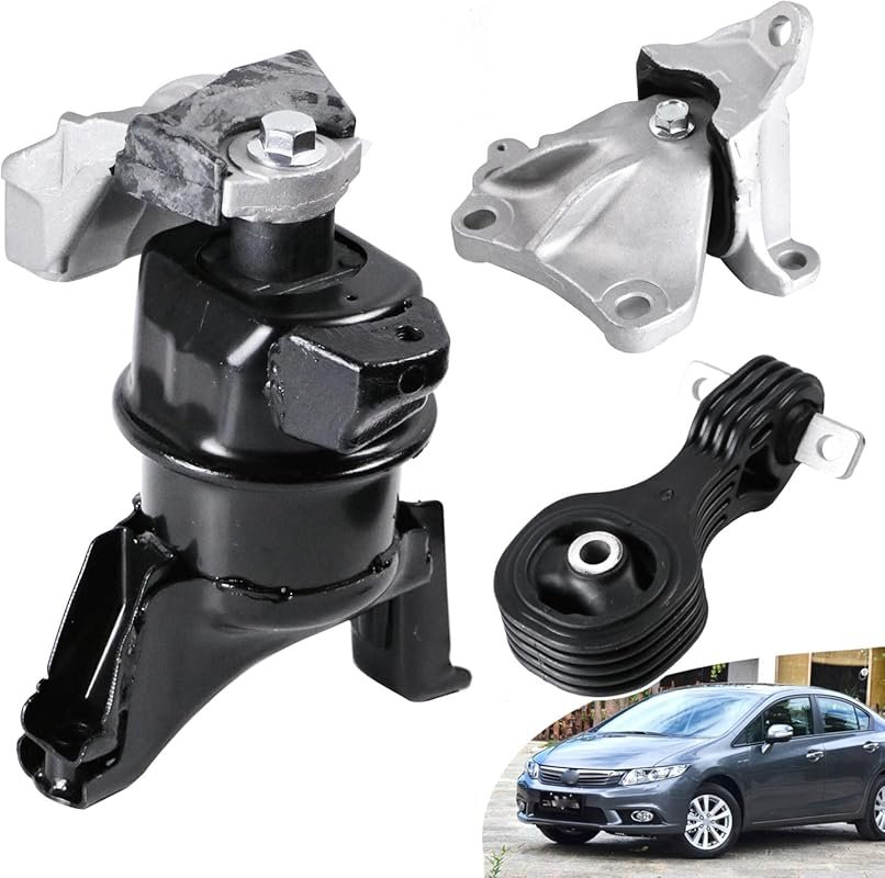 Engine Motor Mount for Honda Civic 1.8L 2012-2015 with Transmission Su