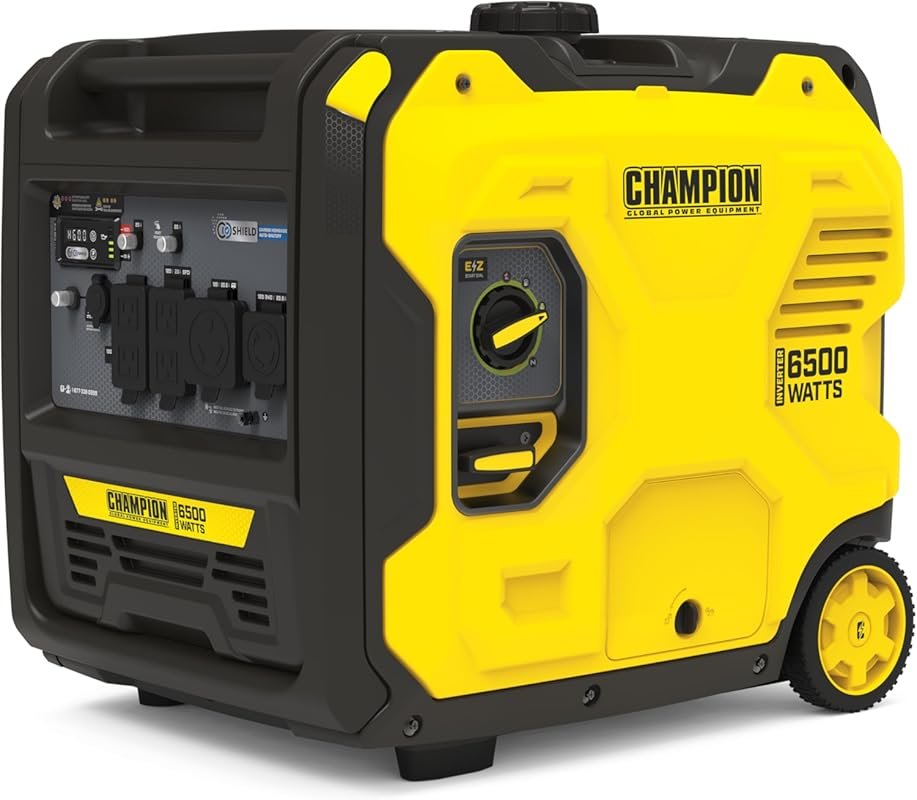 Champion Power Equipment 6500-Watt RV Ready Portable Inverter Generato