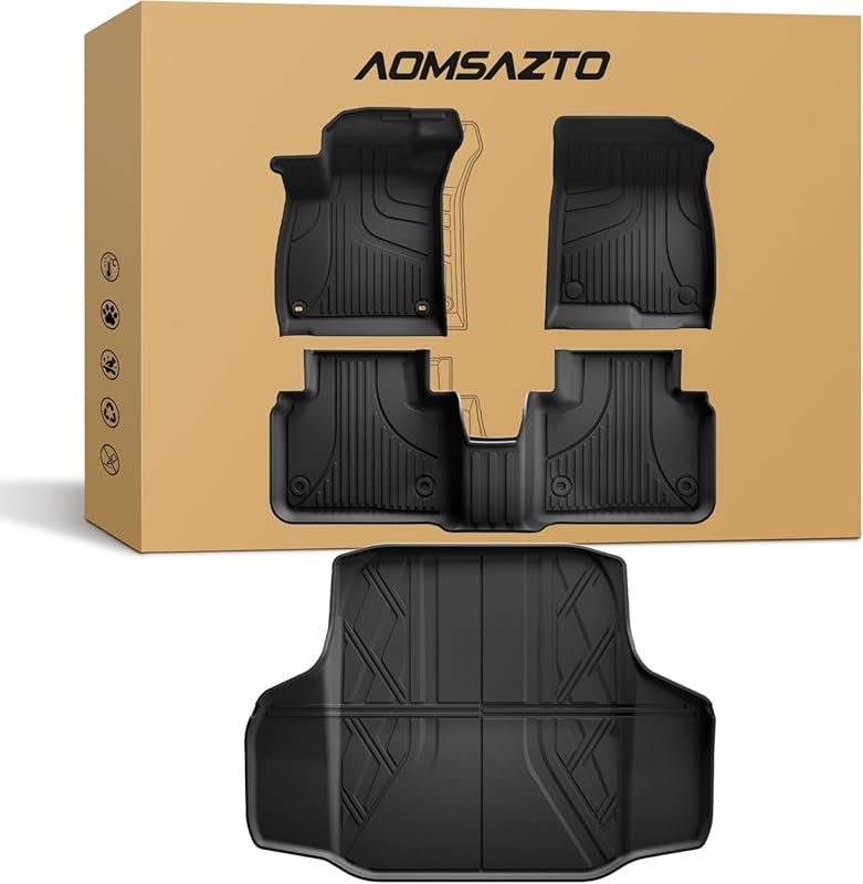 All-Weather Floor Mats and Cargo Liner for 2018-2022 Honda Accord Seda