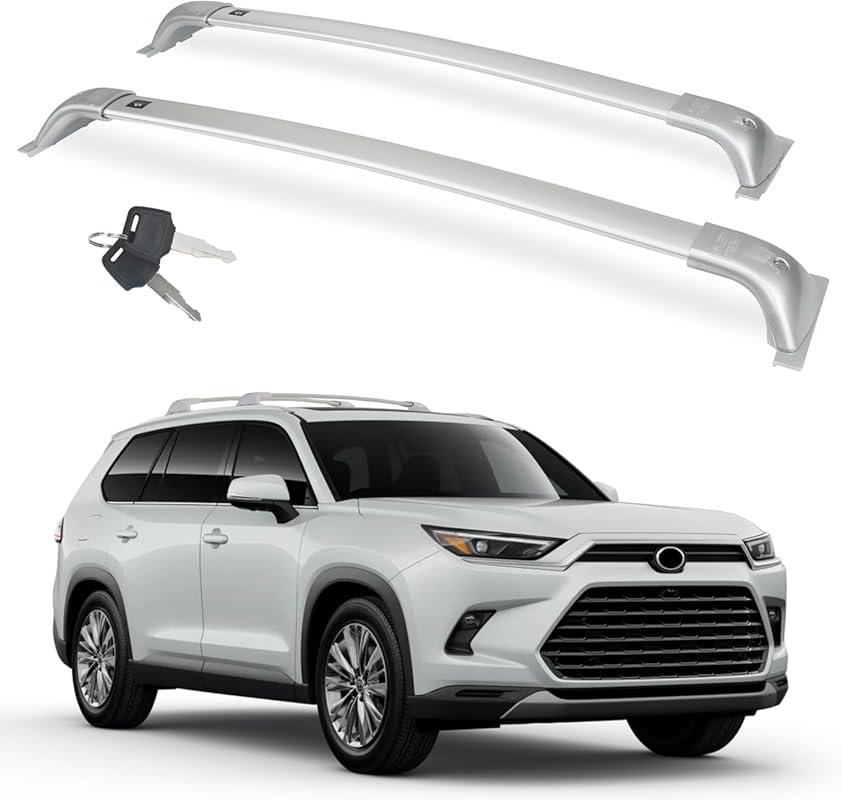 Heavy Duty Roof Rack Crossbar for Toyota Grand Highlander, 260lb Load