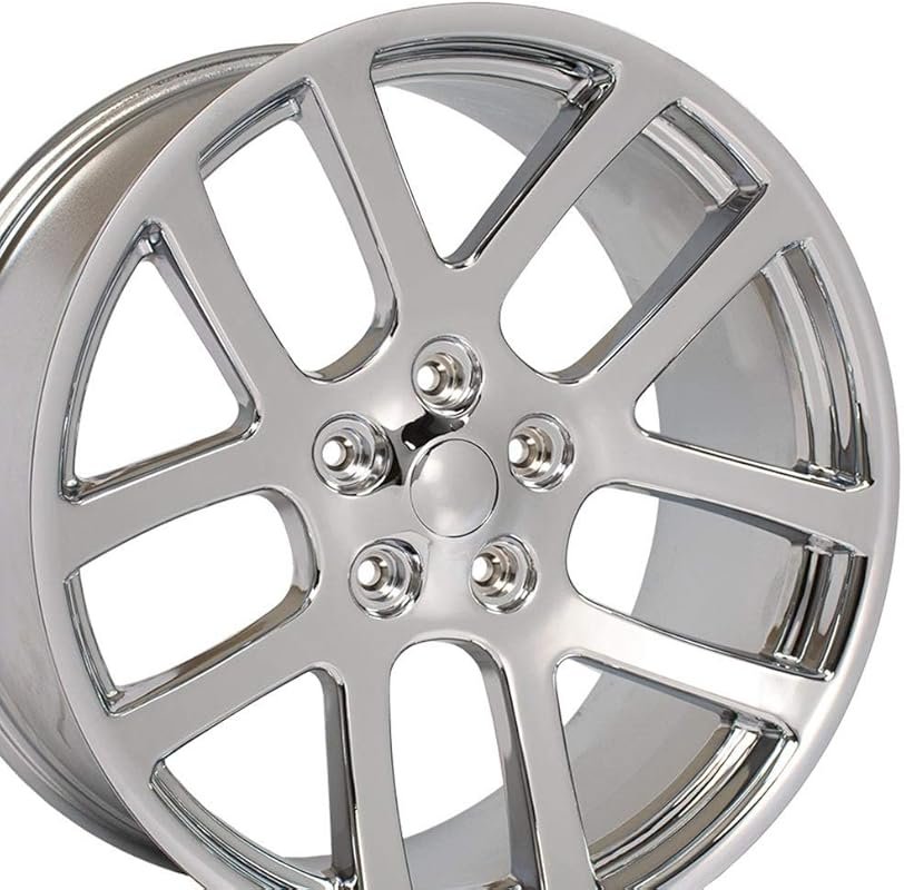 22 Inch Chrome Rims for 2014 Dodge Durango – OE Style, 5x139.7 Lug Pat
