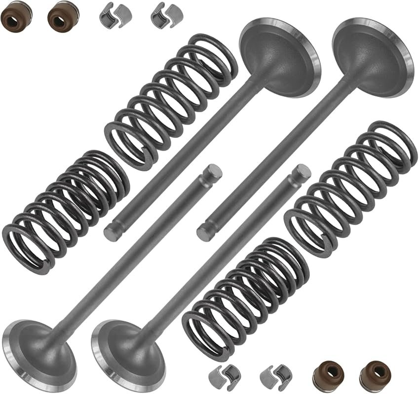 Caltric intake and exhaust valve kit for Honda Foreman and Rubicon 500