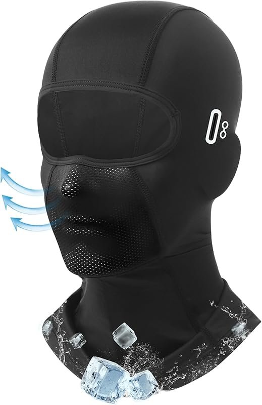 Balaclava Face Mask with Glasses Holes for Men Women Summer Cooling Sh