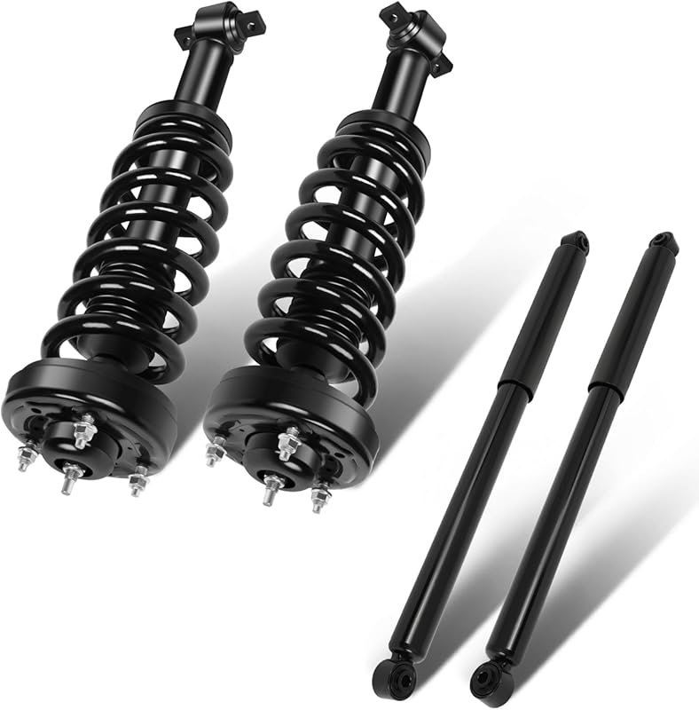 SCITOO Complete Strut and Shock Assembly Set – 2 Front Struts with Spr