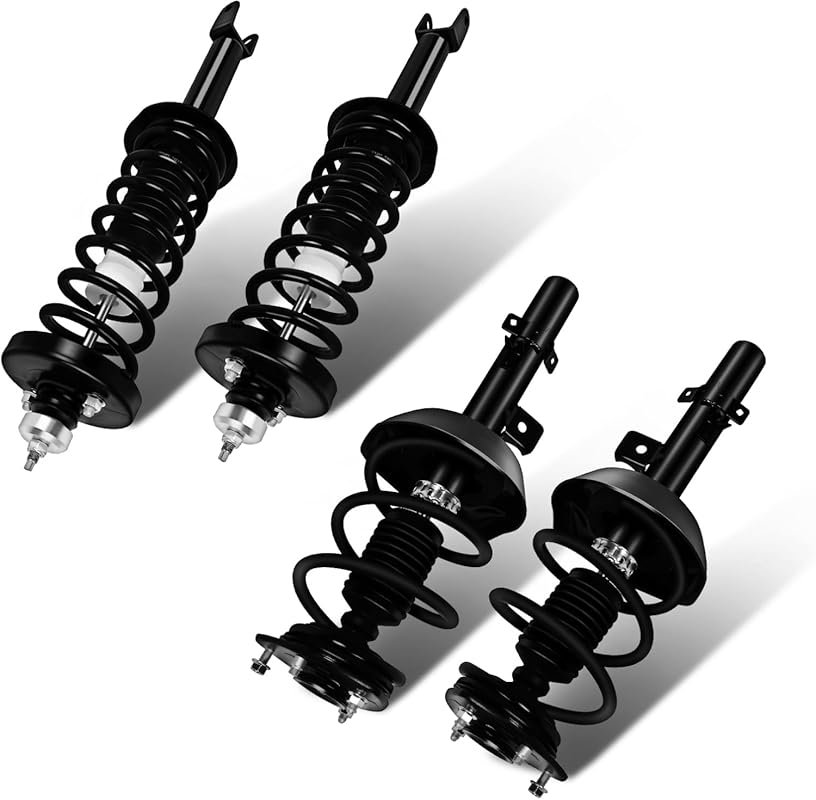 SCITOO Front & Rear Complete Strut & Coil Spring Set for Honda Accord 