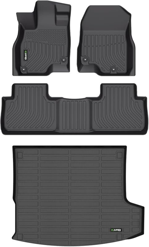 All Weather TPE Floor Mats and Cargo Liner Full Set for Acura RDX 2019