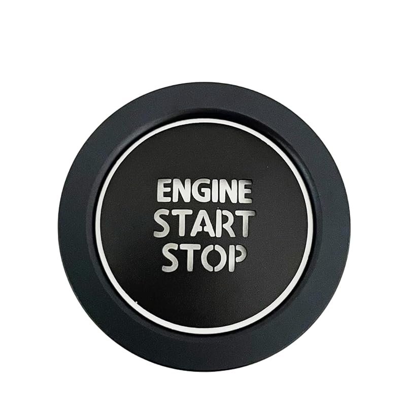 Engine Push Start Stop Button Cover Trim for Toyota Tacoma, Car Access