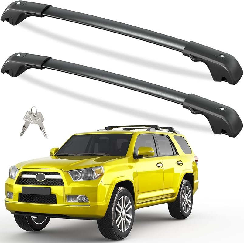 Tuyoung Aluminum Cross Bars for Toyota 4Runner 2010-2024, 300lb Capaci