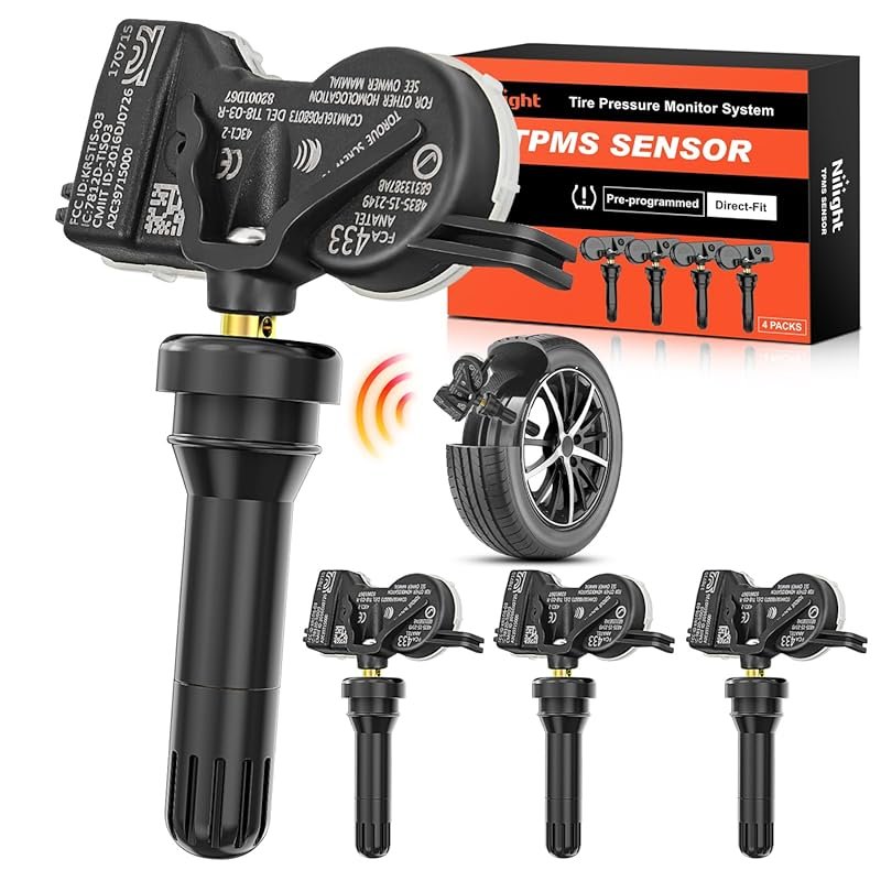 Nilight TPMS Sensor Compatible with 2016 2017 2018 2019 2020 2021 Jeep