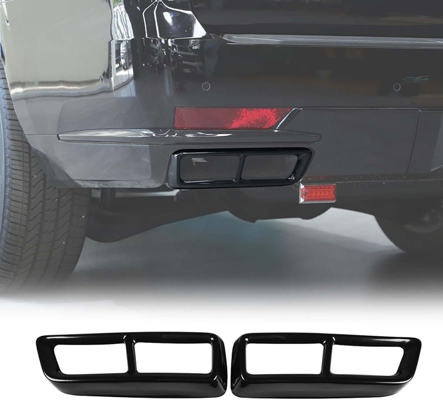 Stainless Steel Exhaust Tip Cover for Cadillac Escalade 2021-2024 with