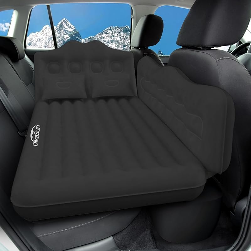 Car Air Mattress, Inflatable SUV Truck Camping Mattress for Back Seat,