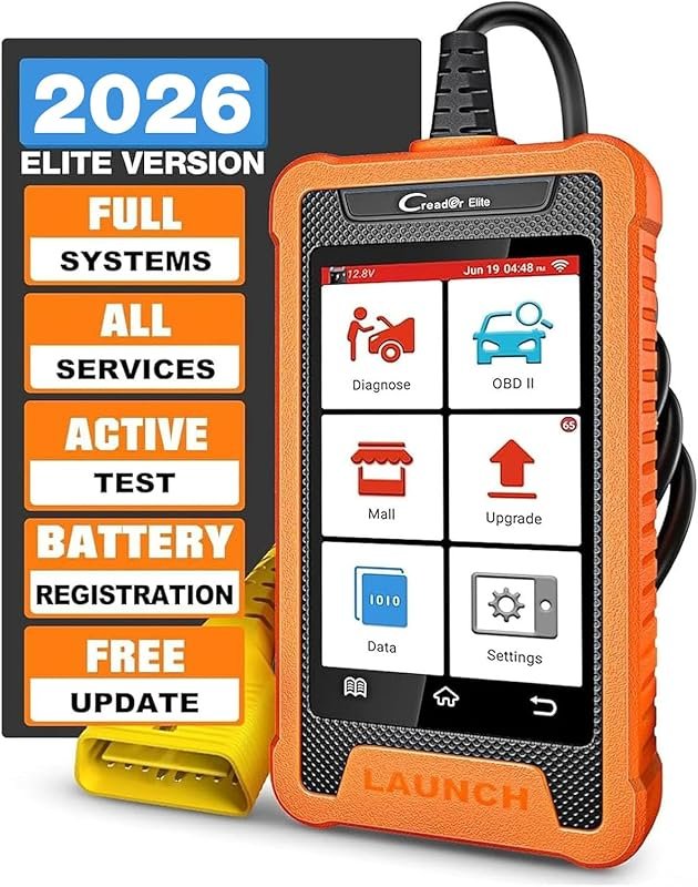 LAUNCH Creader Elite Bi-Directional OBD2 Scanner for Toyota and Lexus 