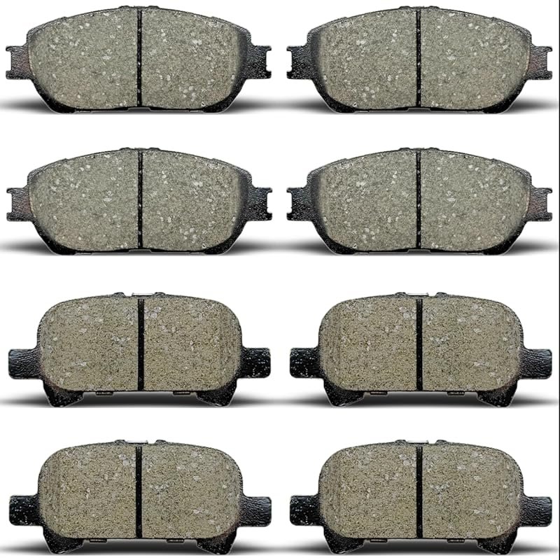 D906 D828 ceramic front and rear brake pads for 2005-2007 Toyota Avalo