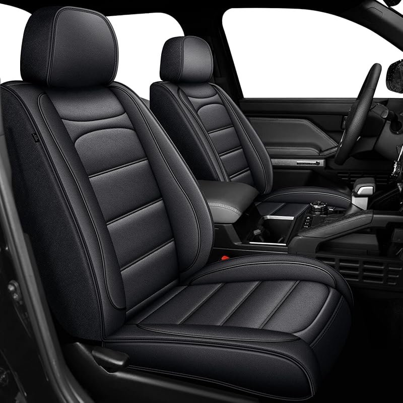 AOMSAZTO Ford Ranger Seat Covers: Full Set Custom Fit 2019 2020 2021 2