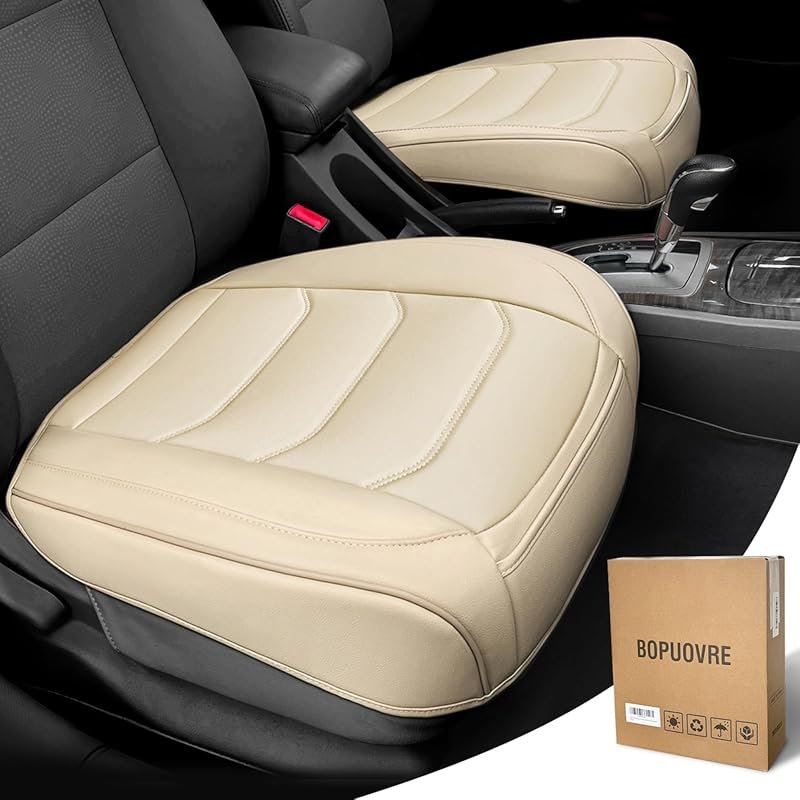 Luxury & Comfort PU Leather Car Seat Cover - Anti-Slip Full Wrap with 