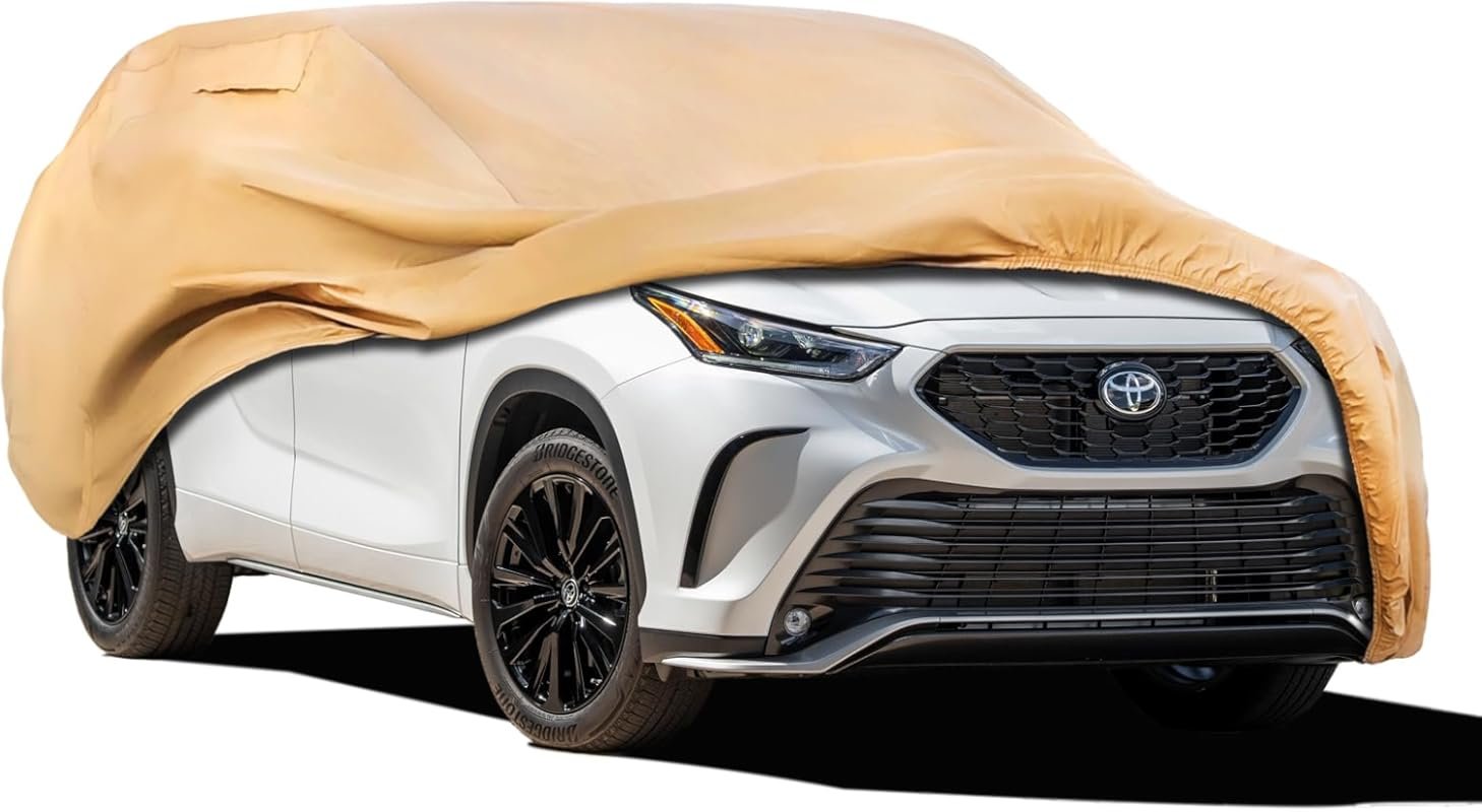 Toyota Highlander Heavy Duty Car Cover - Custom Fit All Weather Waterp