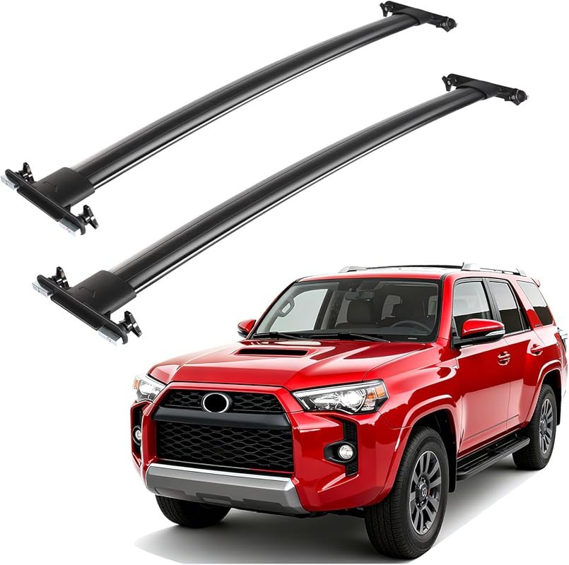220lb Aluminum Roof Rack Cross Bars for Toyota 4Runner 2010-2024, Carg