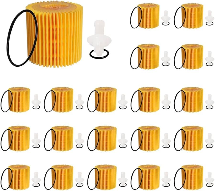 20PCS 04152-YZZA6 Engine Oil Filter Fits for C-HR Corolla iM Matrix Pr