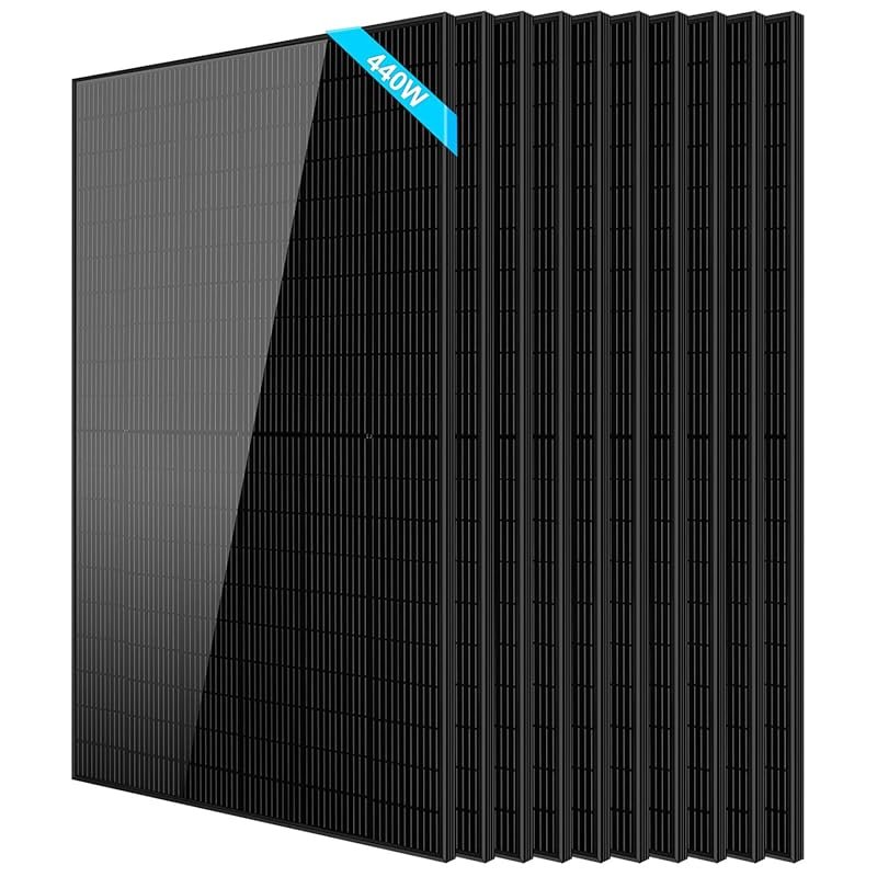 SUNGOLDPOWER 440W Solar Panel Kit with N-Type 16BB Cells and IP68 Rati