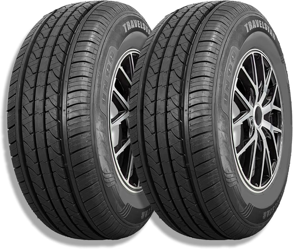 Travelstar UN99 All-Season Radial Tires 195/60R15 Set of 2 with Road H