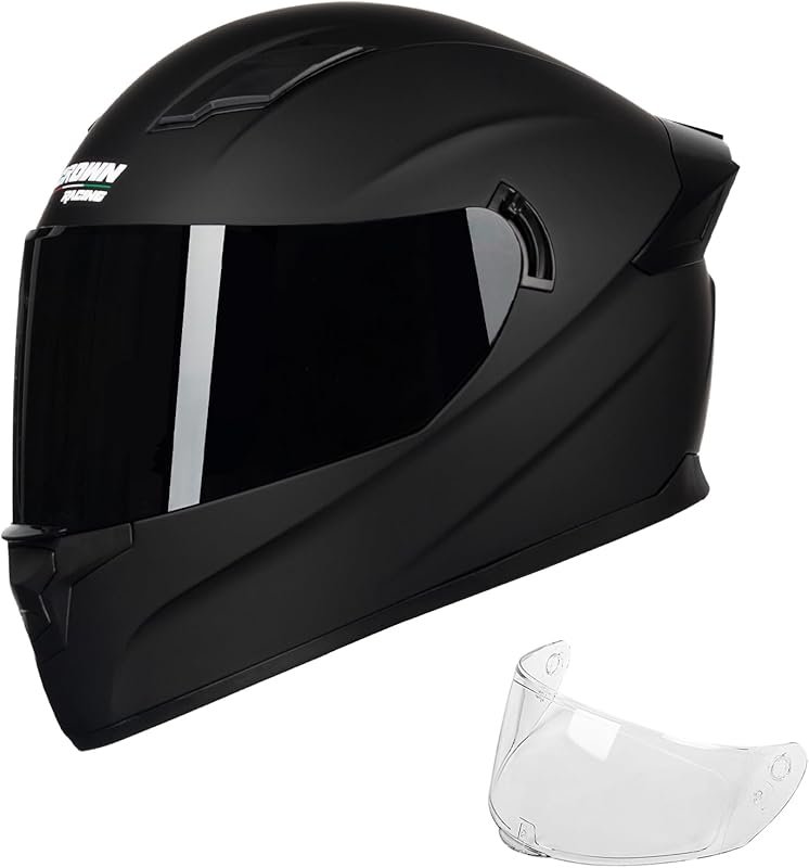 DOT Approved Full Face Motorcycle Helmet for Adults – Street Bike Helm
