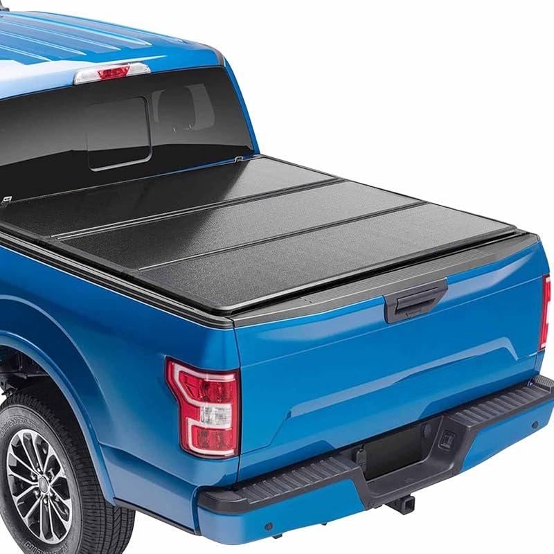 Hard Tri-Fold Fiberglass Tonneau Cover for 2017-2024 Honda Ridgeline 5