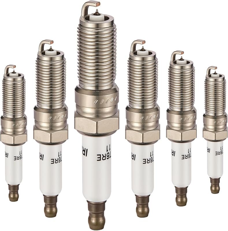 Set of 6 Iridium Spark Plugs for Cadillac SRX, STS and Chevy, Buick, G