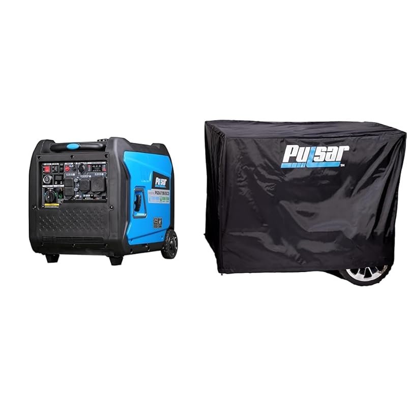 Pulsar 7250W Super Quiet Dual Fuel Inverter Generator with Remote Star