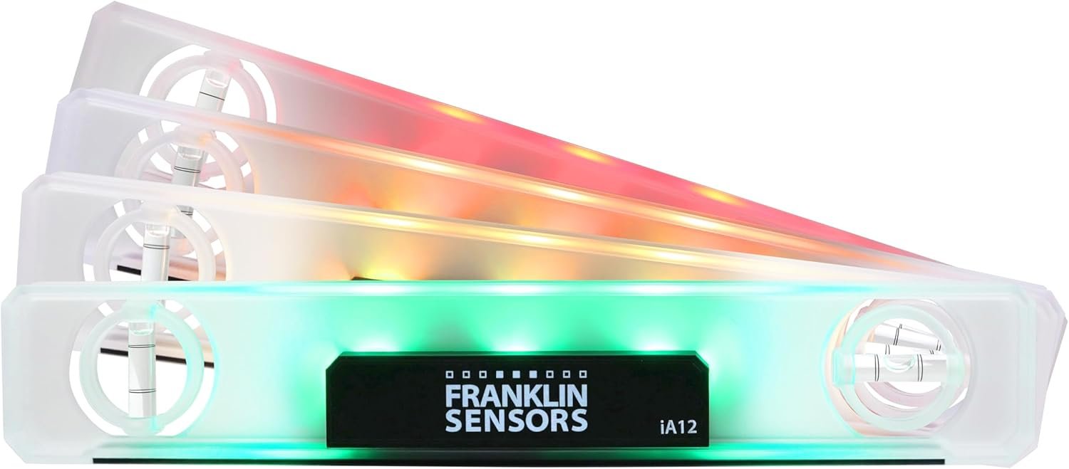 Franklin Sensors Light Level: 12-Inch Magnetic Torpedo Leveler with Di