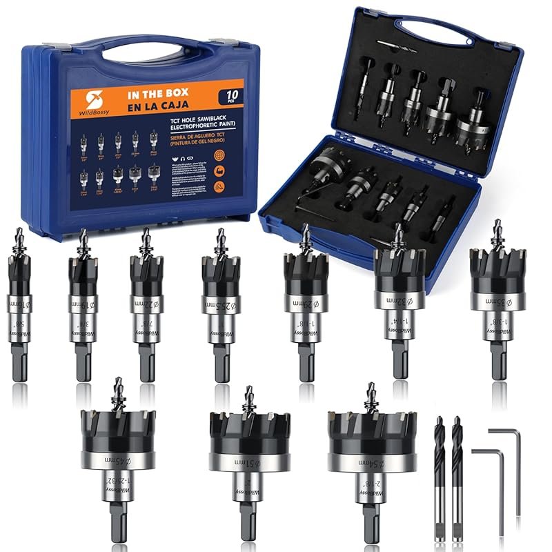 10PCS TCT Hole Saw Set