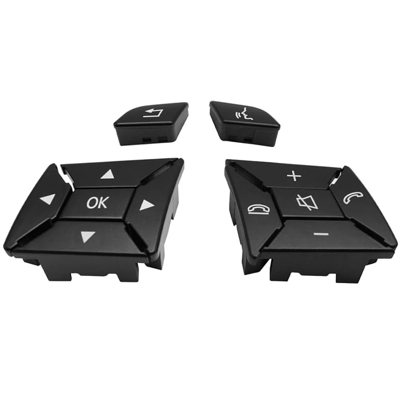 Jaronx Steering Wheel Button Cover – Compatible with Mercedes C/E/GLK/