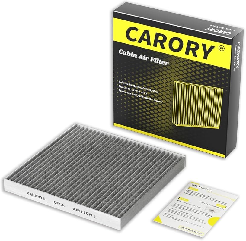 Cabin Air Filter with Activated Carbon for Honda Accord, Civic, CR-V, 