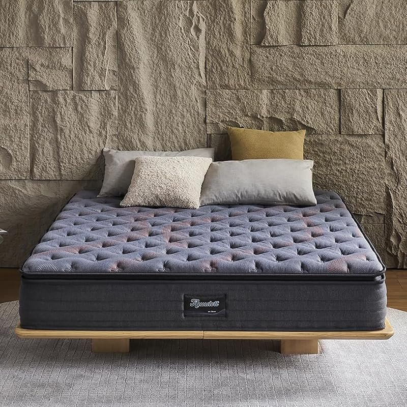 Short Queen Mattress 12 Inch Pillow Top Hybrid