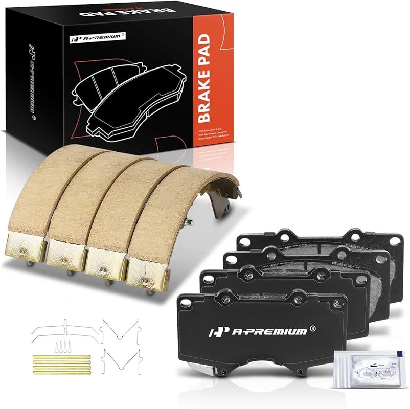 A-Premium Ceramic Brake Pads Set for Toyota Tacoma 2005-2023 (Front &