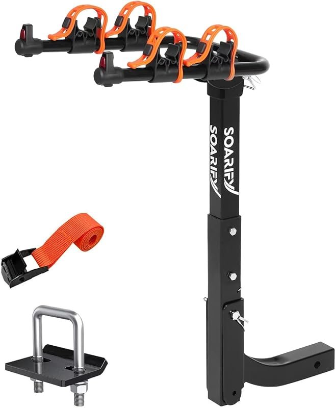 Bike Rack for Car, SUV, RV, Mount Hitch Bike Back 2, Up to 70 lbs Load