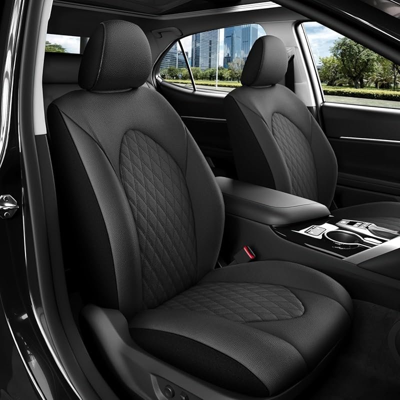 Giant Panda Custom Fit Front Seat Covers for Toyota Camry 2018-2025 XL