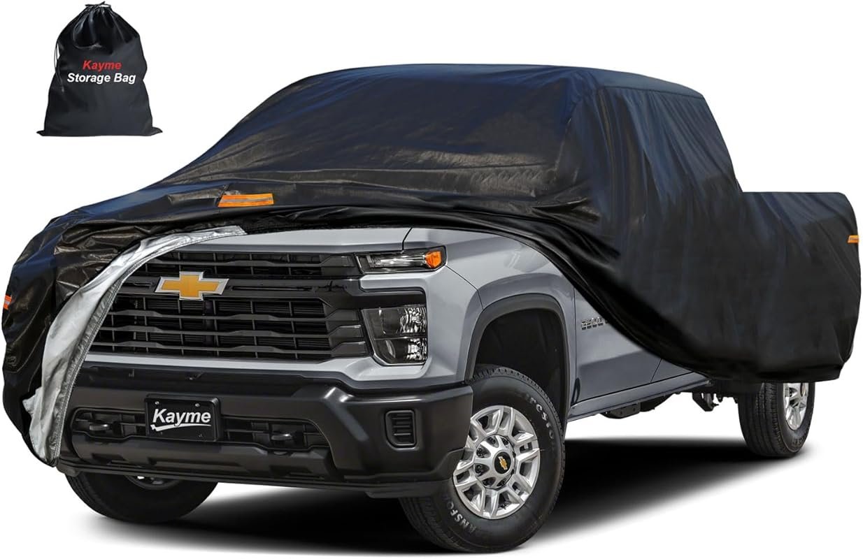 Waterproof Universal Truck Cover for GMC Sierra 2500HD and Other Full-