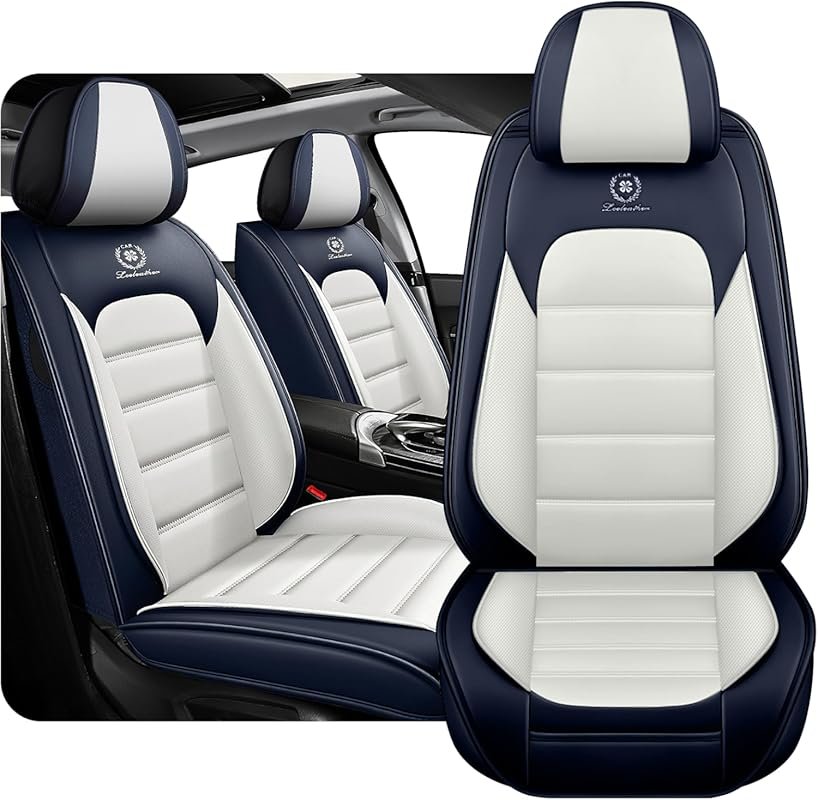 Full Surround Faux Leather Seat Covers for Porsche, Anti-Slip and Wate