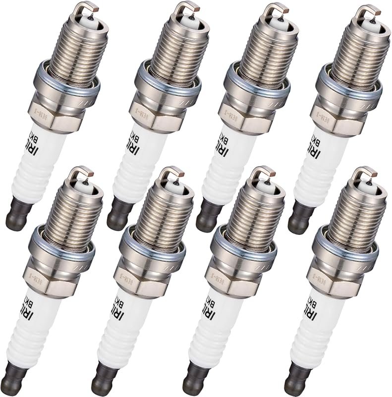 Set of 8 BDFHYK Iridium Spark Plugs for Porsche Boxster and 911 Engine