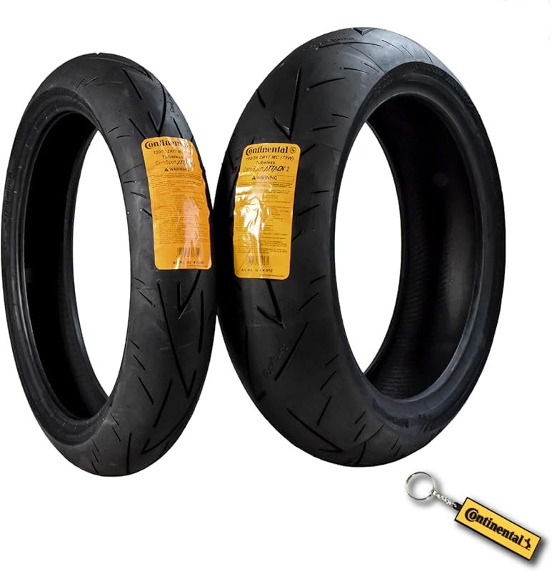 Continental Conti Sport Attack 2 Sports Tires with High Grip, Stabilit