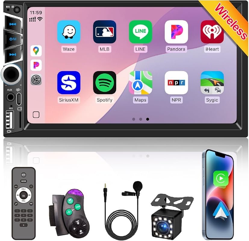Wireless Apple CarPlay 7