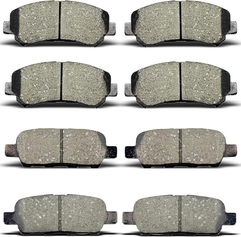 Front Rear Brake Pads Set Fit For 2008