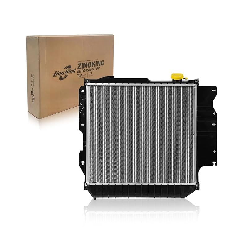 Aluminum Radiator Replacement for 1987-2006 Jeep Wrangler TJ with 2.4L