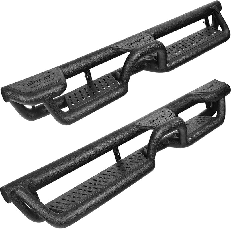 BINARY STAR 6-inch carbon steel running boards with bed access for 200
