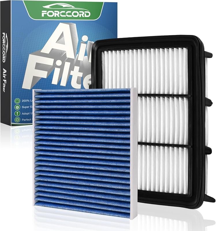Cabin and Engine Air Filter for 2018-2022 Honda Accord 1.5L with Activ