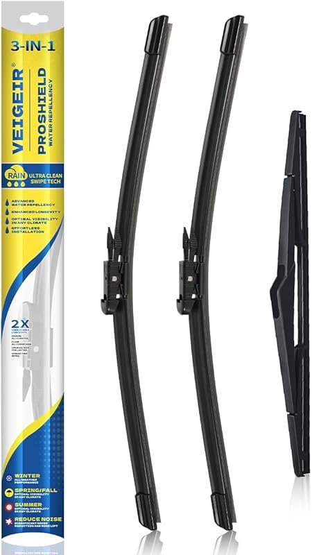 3 Pack Windshield Wiper Blades for Ford Focus 2012-2018, 28