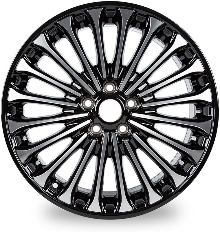 18x8 Inch Alloy Wheel for Ford Fusion 2013-2016 in Machined Black OEM 