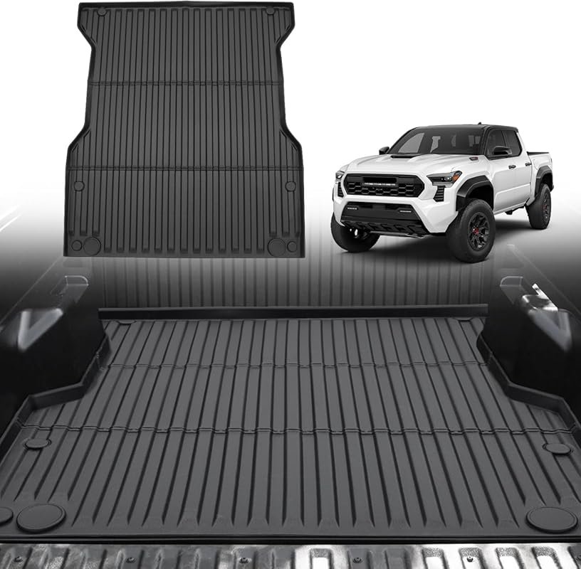 Truck Bed Mat for Toyota Tacoma 5FT 2024-2026 - Heavy Duty All Weather