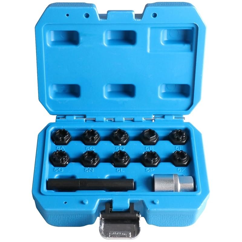 12 PCS Wheel Lock Key Set – Compatible with Mercedes-Benz Wheel Lug Nu