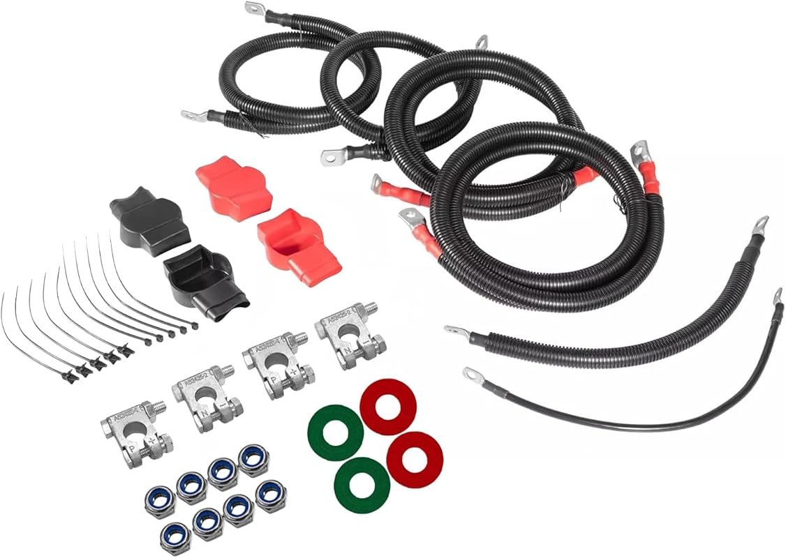 THEPRO Battery Cable Kit for Ford Superduty F250 F350 F450 Truck 2003